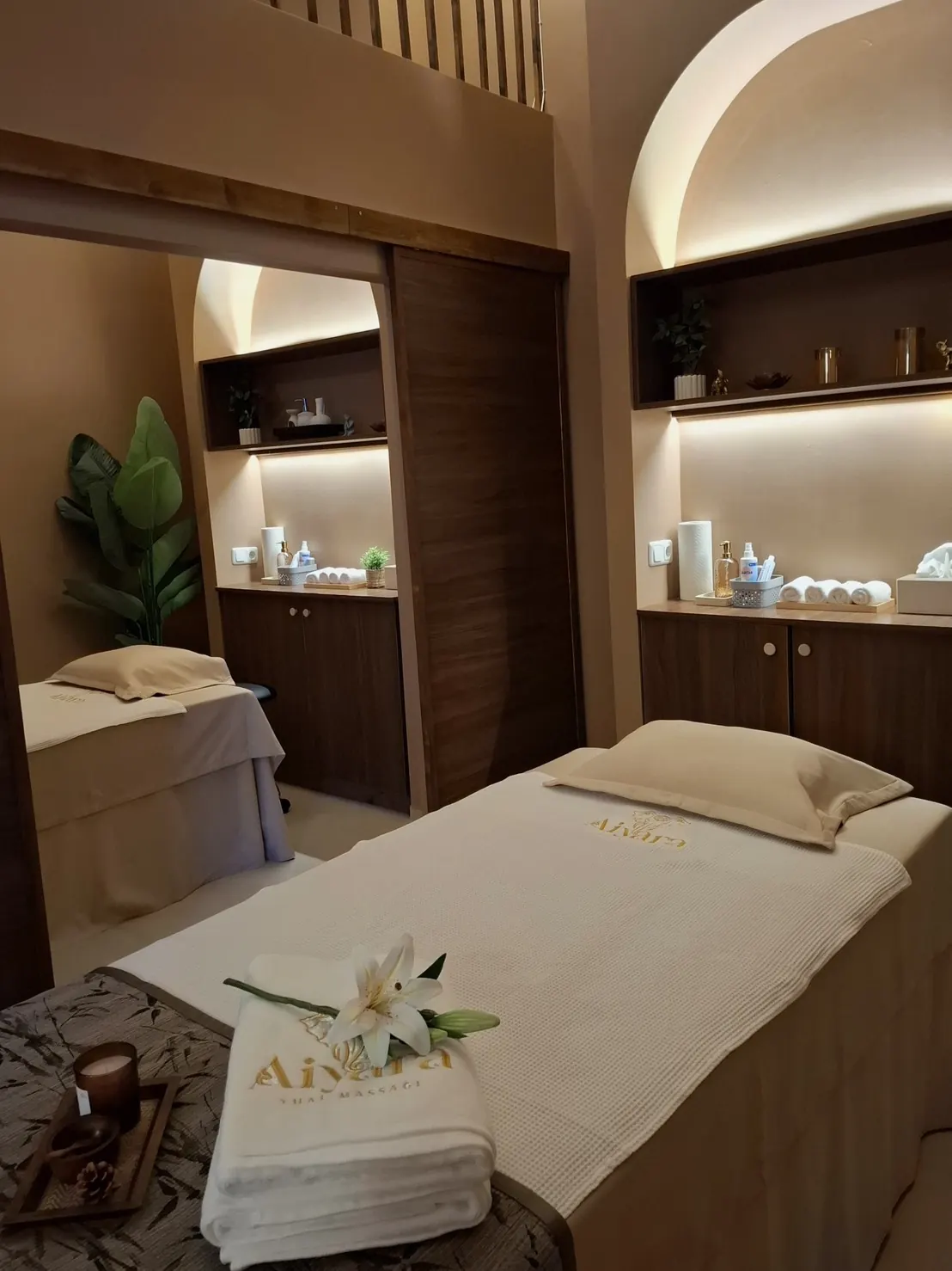 Behandlungsraum im Aiyara Studio Ossietzkystraße